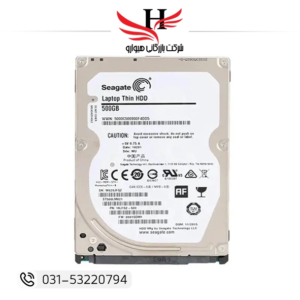 هارد اینترنال استوک سیگیت SEAGATE ظرفیت 500 گیگابایت مناسب برای ذخیرهسازی اطلاعات در کامپیوتر و سیستمهای نظارتی